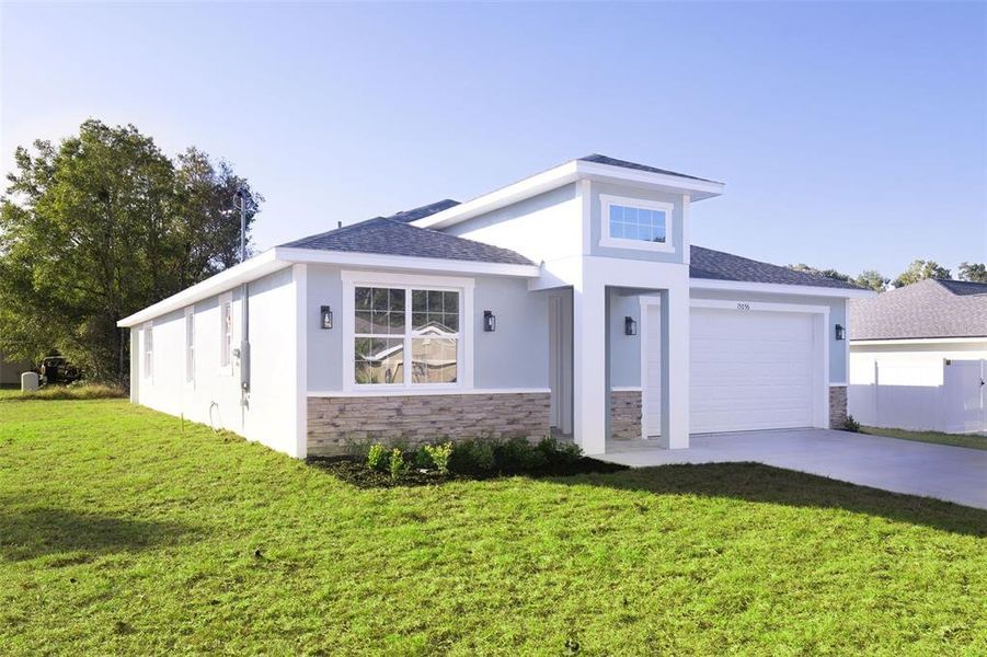 Exterior details and patio area of a home in , Summerfield (Image 4).