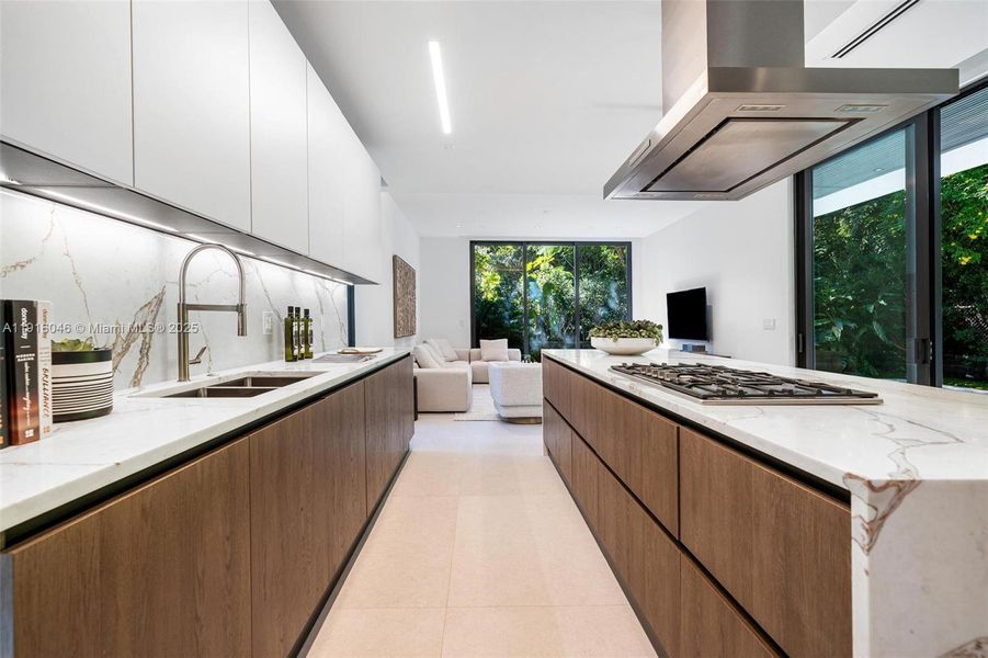 Furnished interior view inside a new home in , Miami (Image 8). Furnished interior view inside a new home in , Miami (Image 8).