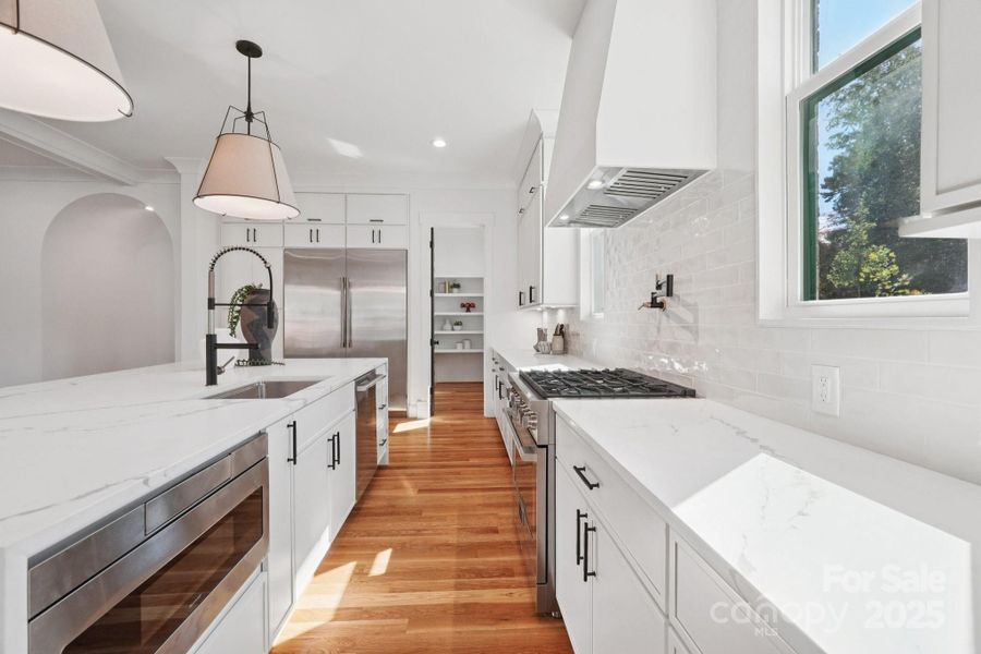 Furnished interior view inside a new home in , Charlotte (Image 29).