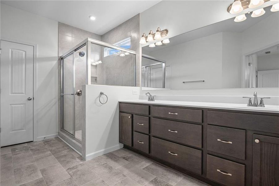 Furnished interior view inside a new home in Laurel Farms, Dallas (Image 15).