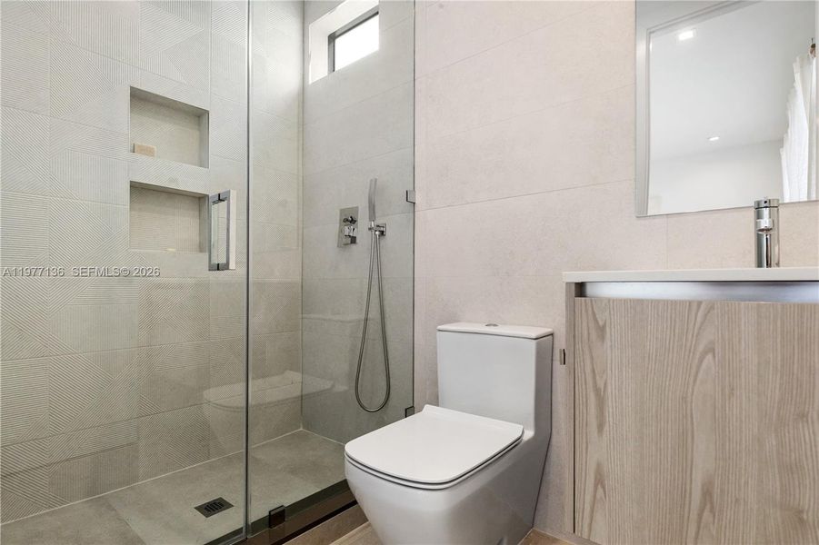 Furnished interior view inside a new home in , Miami (Image 13).