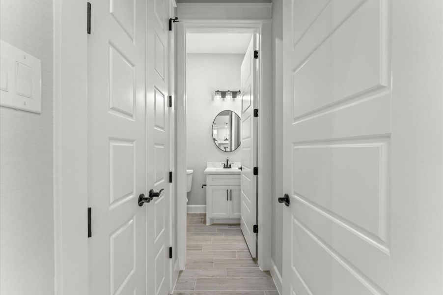Furnished interior view inside a new home in , Montgomery (Image 17). Furnished interior view inside a new home in , Montgomery (Image 17).