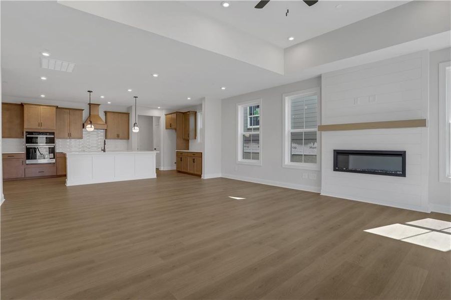 Spacious, unfurnished interior of a new home in Gatherings® at GreenHouse, Marietta (Image 20).