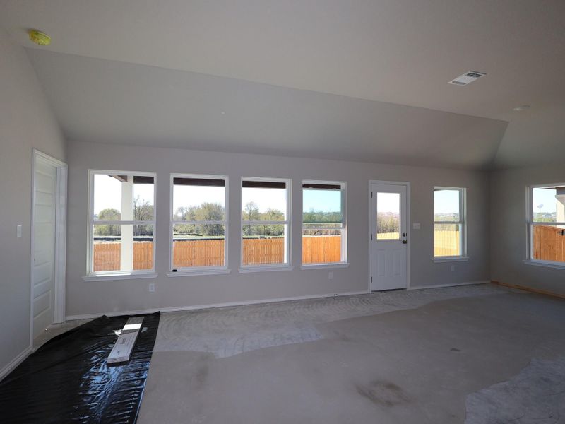 In-progress construction of a new home in Carillon, Manor, TX (Image 15).