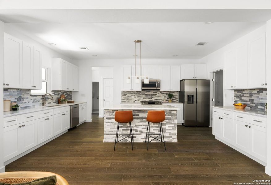 Furnished interior view inside a new home in , Canyon Lake (Image 15). Furnished interior view inside a new home in , Canyon Lake (Image 15).