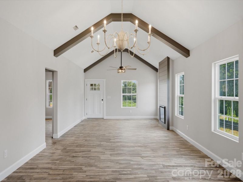 Spacious, unfurnished interior of a new home in , Clover (Image 34). Spacious, unfurnished interior of a new home in , Clover (Image 34).