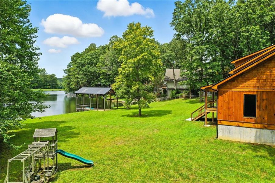 Exterior details and patio area of a home in , Talking Rock (Image 32).