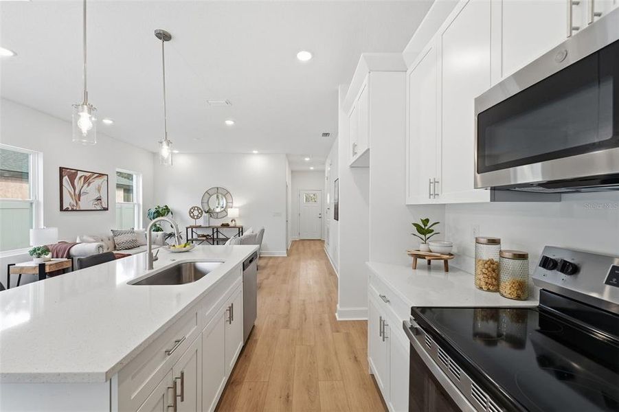 Furnished interior view inside a new home in , Sanford (Image 31).