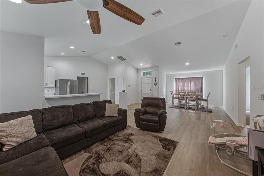Furnished interior view inside a new home in , Sebring (Image 8).