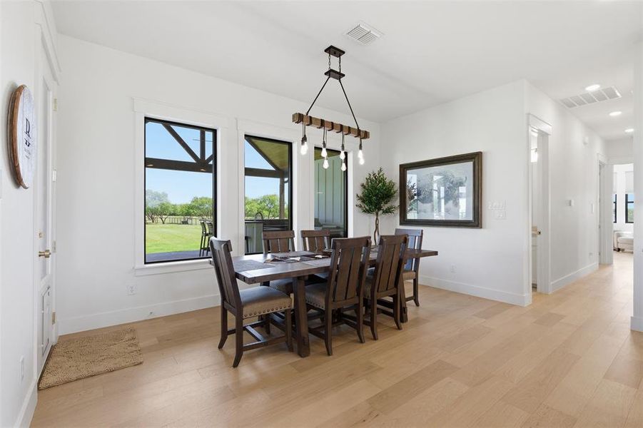 Furnished interior view inside a new home in , Valley View (Image 13).