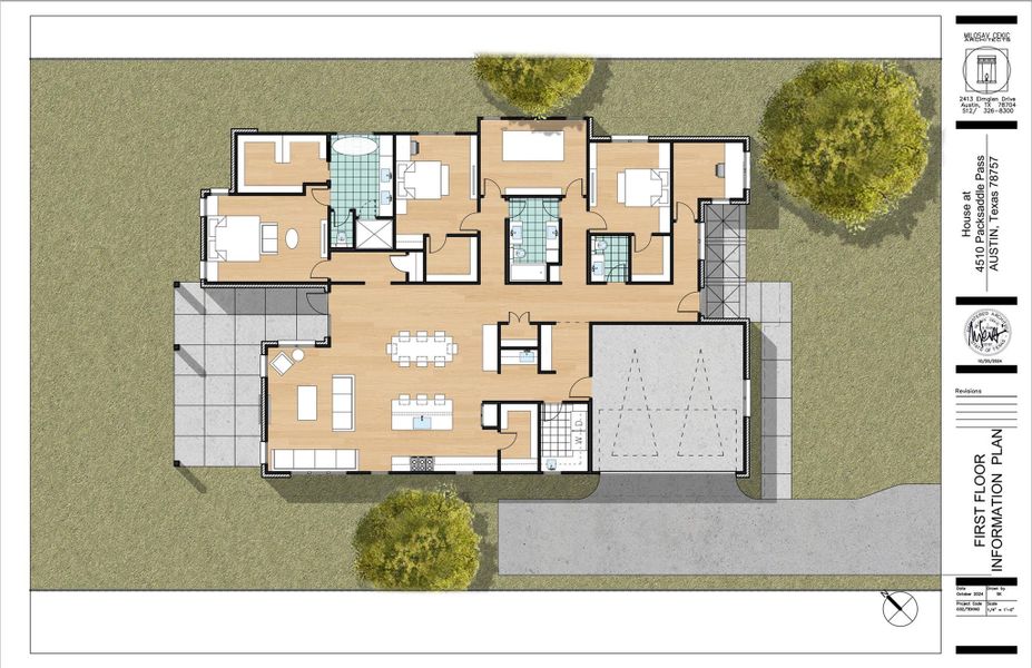 2D floor plan layout of this home in , Austin, TX (Image 5).