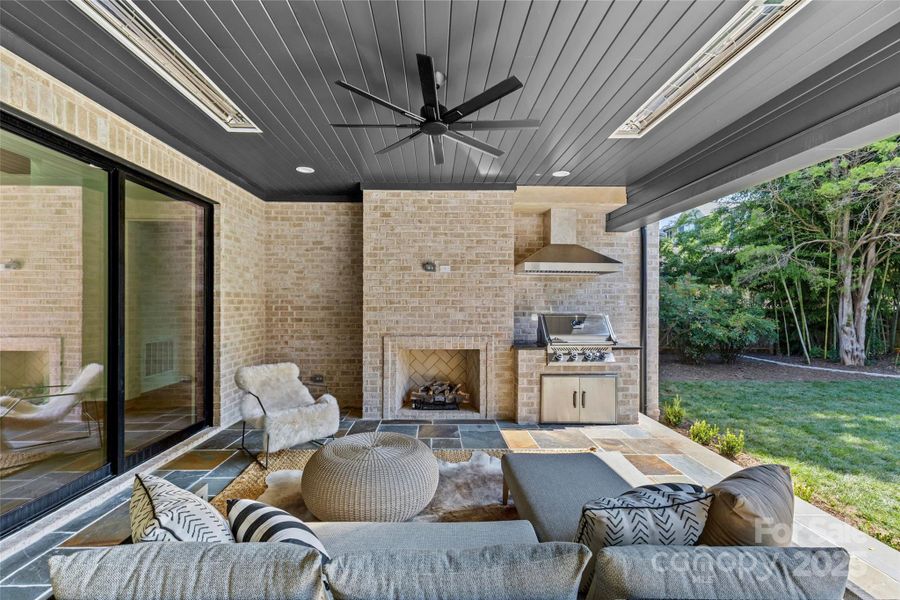 Furnished interior view inside a new home in Stratford Chase, Charlotte (Image 18).