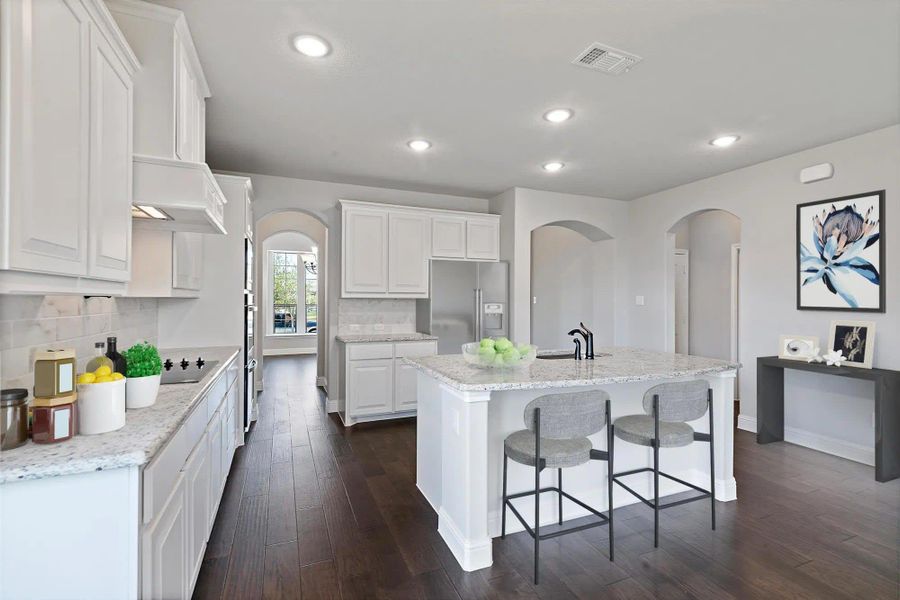 Kitchen | Concept 3015 at Silo Mills - Signature Series in Joshua, TX by Landsea Homes