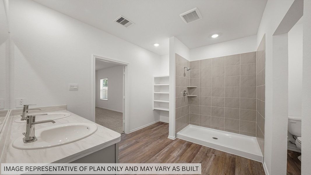 Furnished interior view inside a new home in Grand Pines, Magnolia (Image 10).