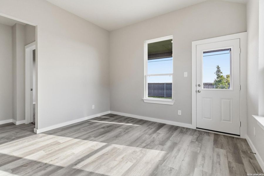 Spacious, unfurnished interior of a new home in Katzer Ranch, Converse (Image 11). Spacious, unfurnished interior of a new home in Katzer Ranch, Converse (Image 11).