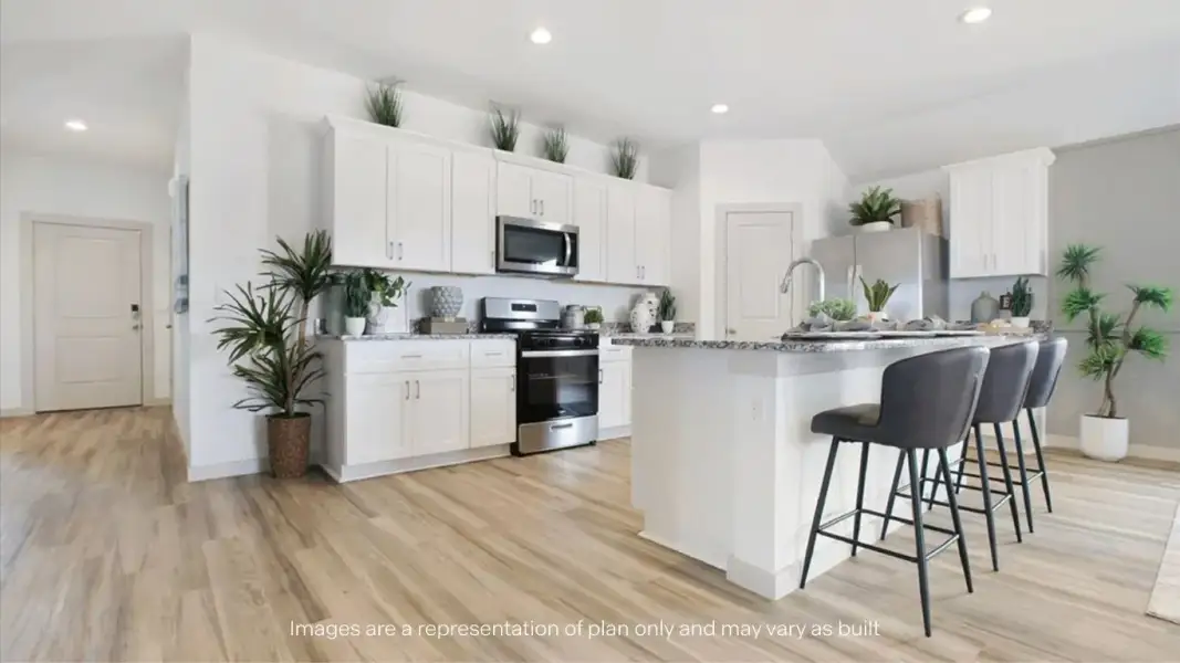 Furnished interior view inside a new home in Terra Vista, Lubbock (Image 4).