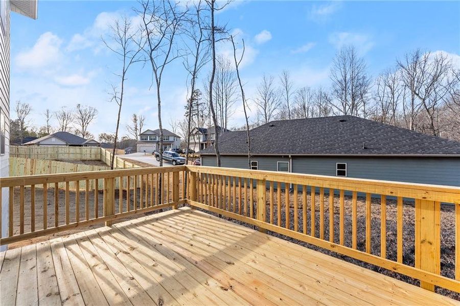 Exterior details and patio area of a home in Magnolia Villas, Cornelia (Image 22).