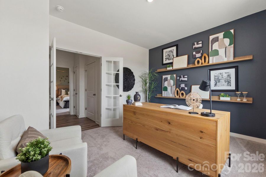 Furnished interior view inside a new home in Grants Landing, Salisbury (Image 10).