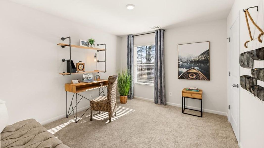 Furnished interior view inside a new home in Thompson Ridge, Dallas (Image 30).