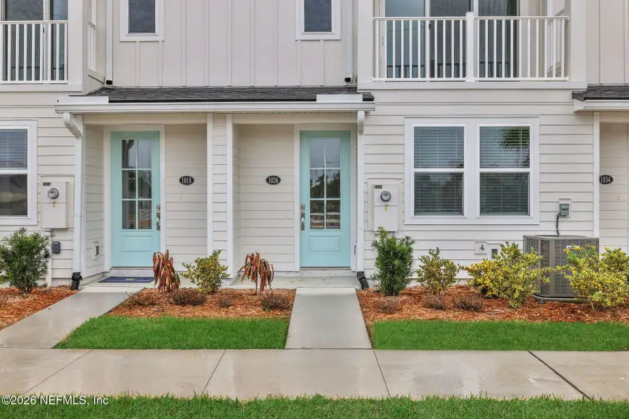 Exterior details and patio area of a home in , Jacksonville Beach (Image 3).
