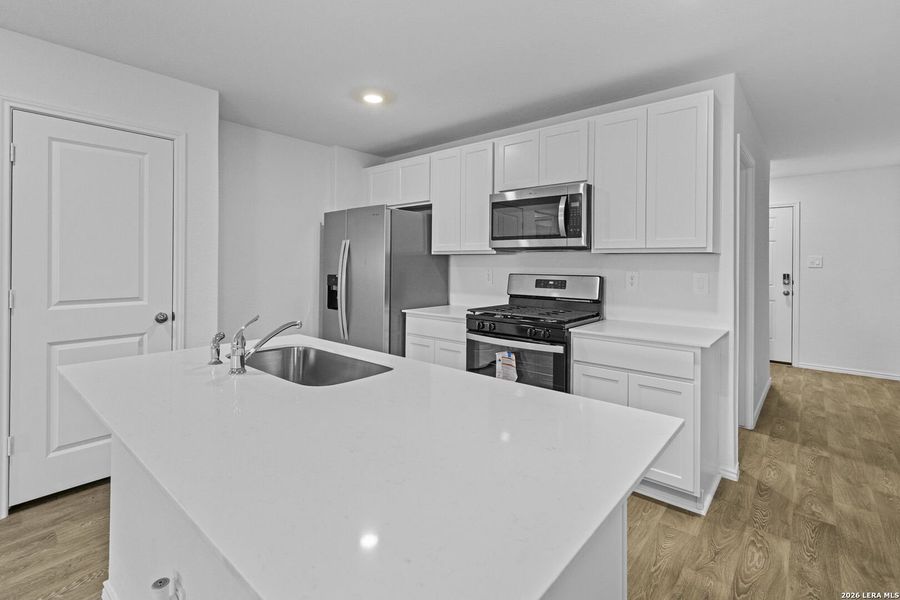 Furnished interior view inside a new home in Hickory Ridge, Elmendorf (Image 6).