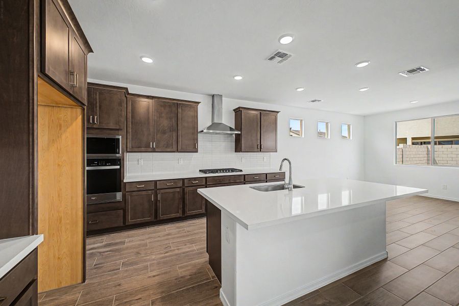 Furnished interior view inside a new home in Las Ventanas, Goodyear (Image 4).