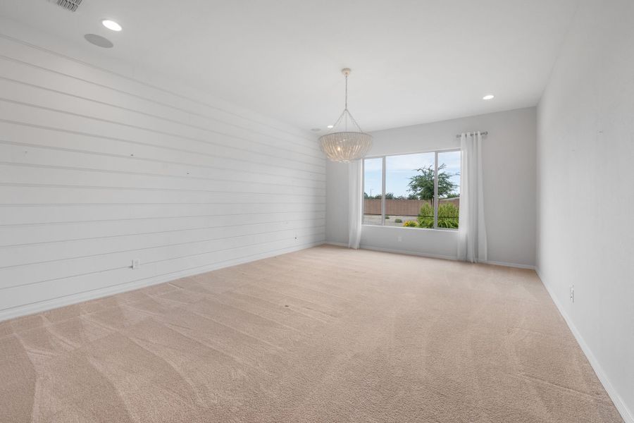 Spacious, unfurnished interior of a new home in Harvest - Enchantment Series, Queen Creek (Image 46).