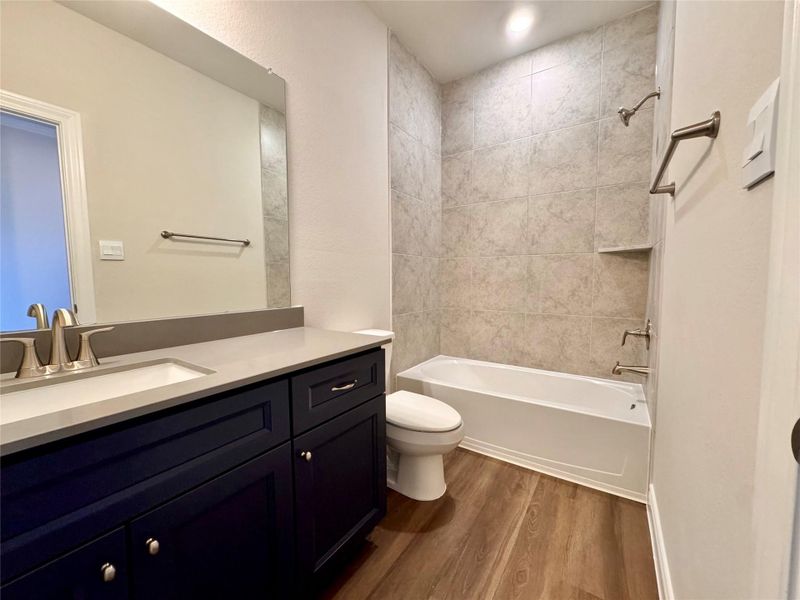 Furnished interior view inside a new home in Lexington Heights, Willis (Image 8).