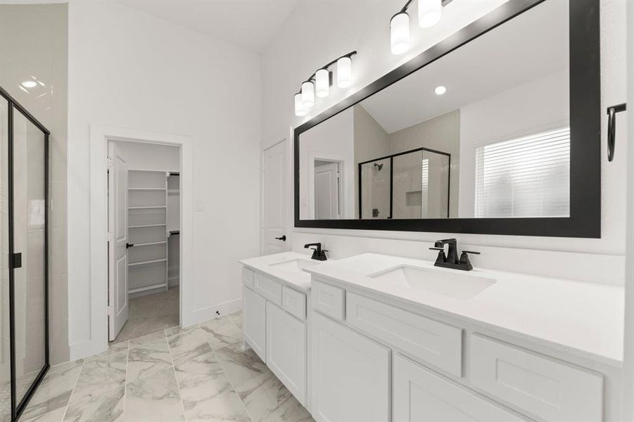 Furnished interior view inside a new home in Edgewood Creek, Celina (Image 13). Furnished interior view inside a new home in Edgewood Creek, Celina (Image 13).