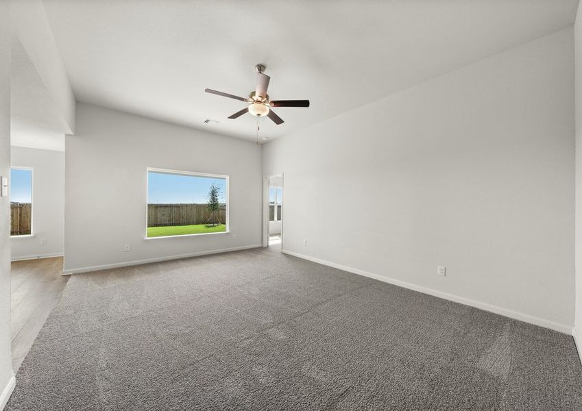 Representative unfurnished interior of a home built from the Carson by LGI Homes in Vista West, Fort Worth (Image 8).