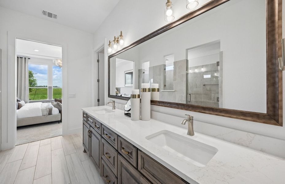 Representative furnished interior of a home built from the Stellar by Del Webb in Del Webb Sugar Land at Ryehill, Rosenberg (Image 6).