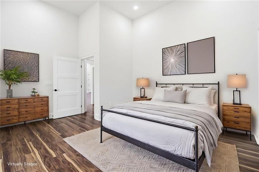 Furnished interior view inside a new home in , Acworth (Image 9).