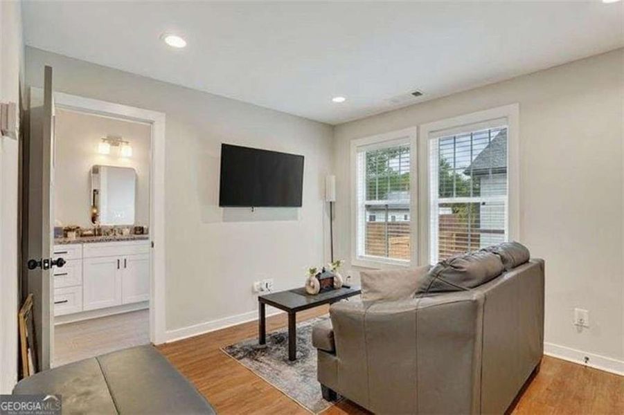 Furnished interior view inside a new home in , Atlanta (Image 6).