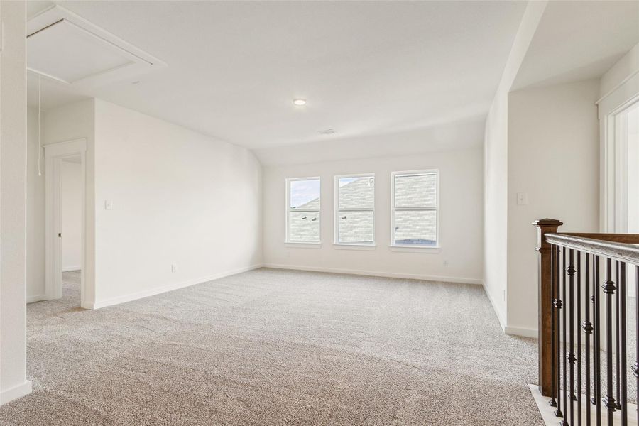 Spacious, unfurnished interior of a new home in Cielo, Conroe (Image 17). Spacious, unfurnished interior of a new home in Cielo, Conroe (Image 17).