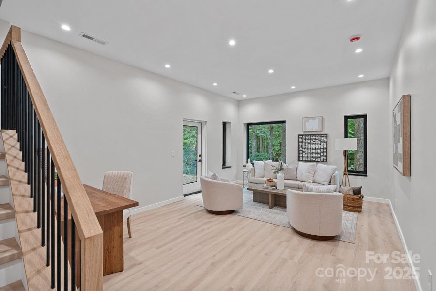 Furnished interior view inside a new home in , Charlotte (Image 14).