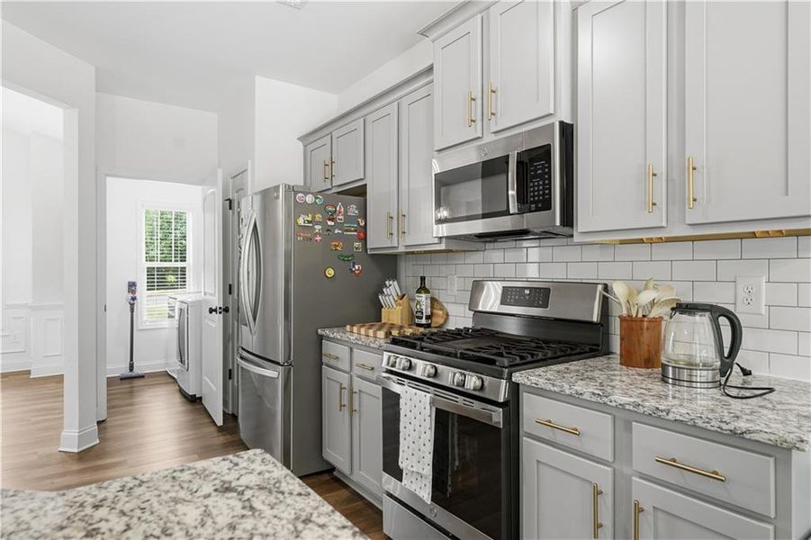 Furnished interior view inside a new home in , Douglasville (Image 17).