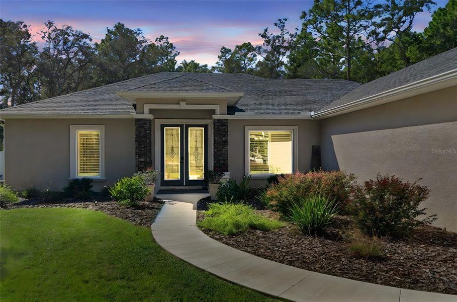 Front exterior of a new home in , Beverly Hills, FL, highlighting curb appeal (Image 2). Front exterior of a new home in , Beverly Hills, FL, highlighting curb appeal (Image 2).