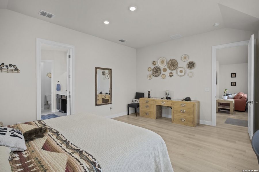 Furnished interior view inside a new home in , San Marcos (Image 16).