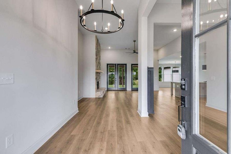 Spacious, unfurnished interior of a new home in The Meadows at Lake Circle, Buchanan (Image 21).