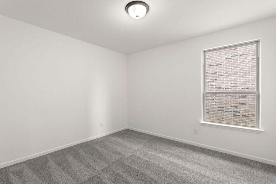 Representative unfurnished interior of a home built from the Tarrant Colony At Pinehurst by Brohn Homes in Colony at Pinehurst, Pinehurst (Image 28). Representative unfurnished interior of a home built from the Tarrant Colony At Pinehurst by Brohn Homes in Colony at Pinehurst, Pinehurst (Image 28).