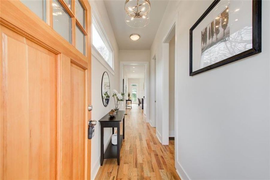 Furnished interior view inside a new home in , Atlanta (Image 9).