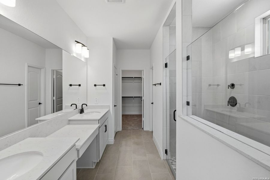 Furnished interior view inside a new home in Bison Ridge, San Antonio (Image 16).