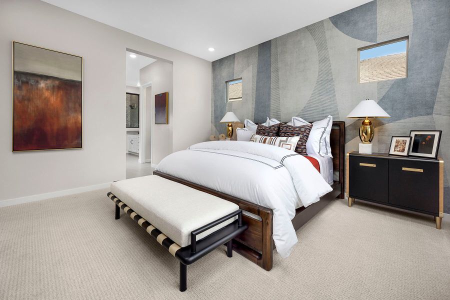 Representative furnished interior of a home built from the Burgundy by Mattamy Homes in White Tank Vistas, Waddell (Image 11).