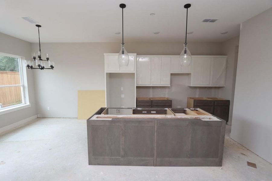 Furnished interior view inside a new home in Retreat at Oak Park, Houston (Image 6).
