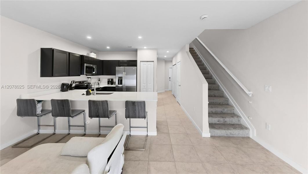 Furnished interior view inside a new home in , Florida City (Image 10). Furnished interior view inside a new home in , Florida City (Image 10).