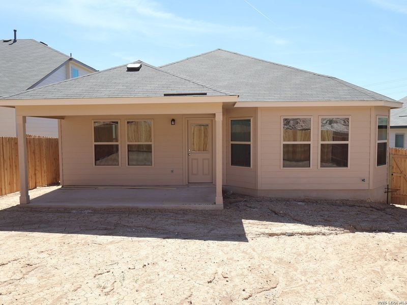 Exterior details and patio area of a home in Agave, San Antonio (Image 4). Exterior details and patio area of a home in Agave, San Antonio (Image 4).