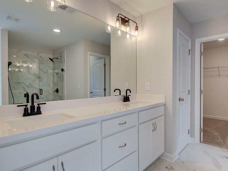 Furnished interior view inside a new home in Oak Valley Estates, Marietta (Image 6).