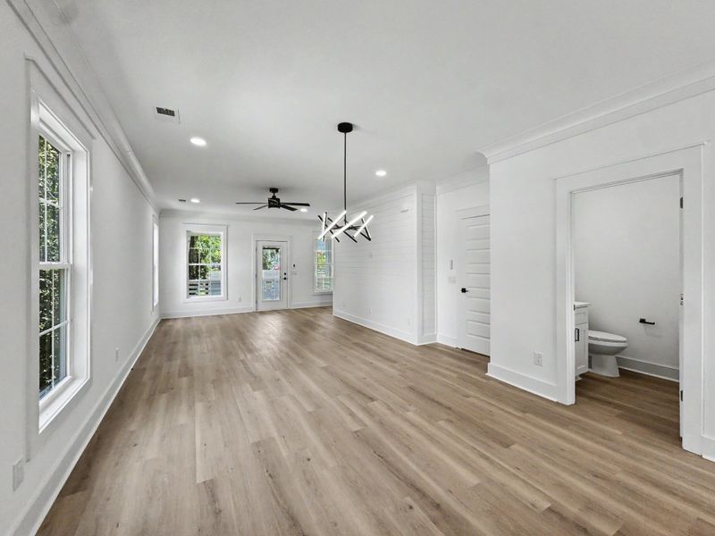 Spacious, unfurnished interior of a new home in , North Charleston (Image 36).