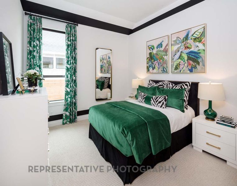 Furnished interior view inside a new home in Broken Oak, Georgetown (Image 33). Furnished interior view inside a new home in Broken Oak, Georgetown (Image 33).