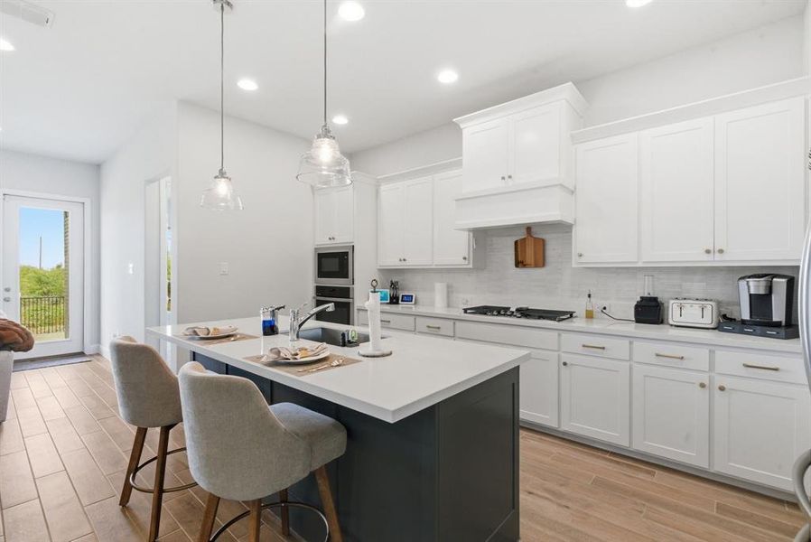 Furnished interior view inside a new home in Sweetgrass, Haslet (Image 11).